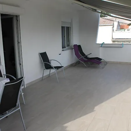 Serene Sea View Krk With Balcony - Two Bedroom With Sea View And Balcony