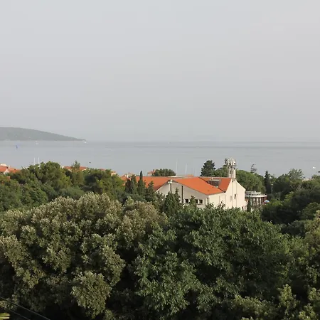 Serene Sea View Krk With Balcony - Two Bedroom With Sea View And Balcony