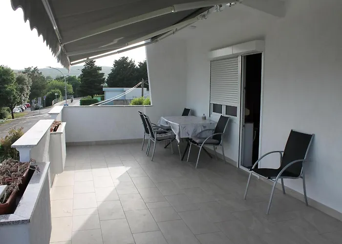 Apartment Serene Sea View Krk With Balcony - Two Bedroom With Sea View And Balcony Krk Town